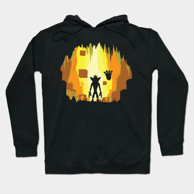 Wumpa World Hoodie by Daletheskater